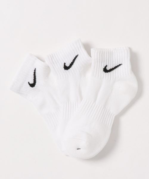 NIKE（ナイキ）の「【NIKE / ナイキ】 3パックソックス（ソックス/靴下・レディース・ブラック/ホワイト/マルチ・36/38）」の2枚目の写真