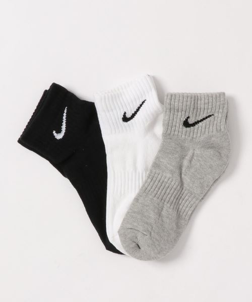 NIKE（ナイキ）の「【NIKE / ナイキ】 3パックソックス（ソックス/靴下・レディース・ブラック/ホワイト/マルチ・36/38）」の3枚目の写真