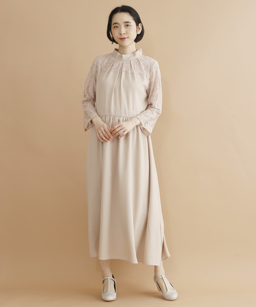 セール ブランド古着 長袖ワンピース ワンピース Merlot Plus メルロープリュス のファッション通販 Zozoused