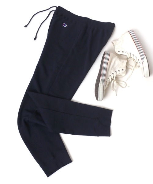 Champion（チャンピオン）の「Champion/チャンピオン ワンポイント 裏毛 スウェット ジョガーパンツ/イージーパンツ（スウェットパンツ・メンズ・ネイビー/グレー/ブラック/オートミール/オリーブ/チャコール・M/L/XL）」の6枚目の写真