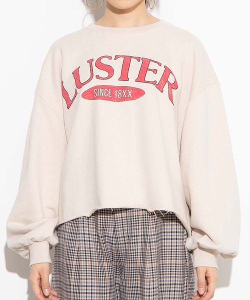 WEGO（ウィゴー）の「WEGO/カットオフカレッジビッグシルエットスウェット（スウェット・レディース・ベージュ/アイボリー・FREE）」の16枚目の写真