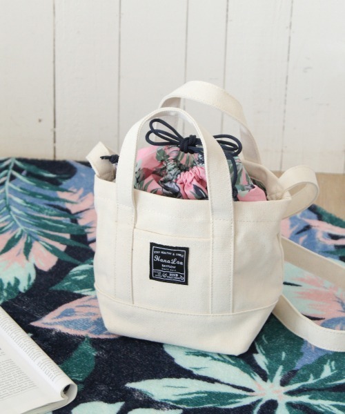 BAYFLOW（ベイフロー）の「[HanaLoa]トート（トートバッグ・レディース・ネイビー/ナチュラル・0）」の2枚目の写真