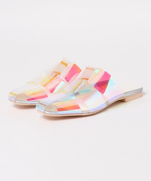 KOBE LETTUCE（コウベレタス）の「ワイドメッシュフラットサンダル（サンダル・レディース・ホワイト/その他/ホワイト系その他/ブラック系その他/キャメル・LL/S/M/L）」の12枚目の写真