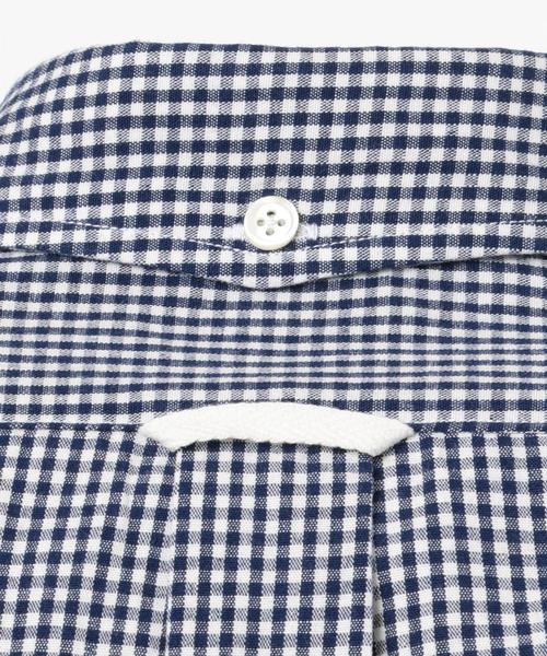 J.PRESS（ジェイプレス）の「ダンガリーシャツブルゾン ショートポイントボタンダウン（シャツ/ブラウス・メンズ・ネイビー系・MEDIUM）」の5枚目の写真