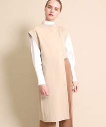 UN3D. | 【UN3D.(アンスリード)】アシメロングニットベスト　522052600201(ニット/セーター)