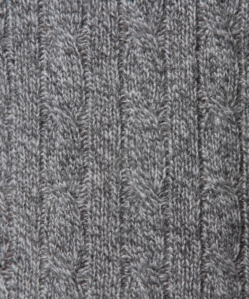UNITED ARROWS（ユナイテッドアローズ）の「＜Drumohr(ドルモア)＞ SOFT CABLE TTL（ニット/セーター・メンズ・グレー/ライトブルー・48/44/46）」の10枚目の写真