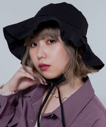 WEGO | WEGO/ツバ広フリルハット(ハット)