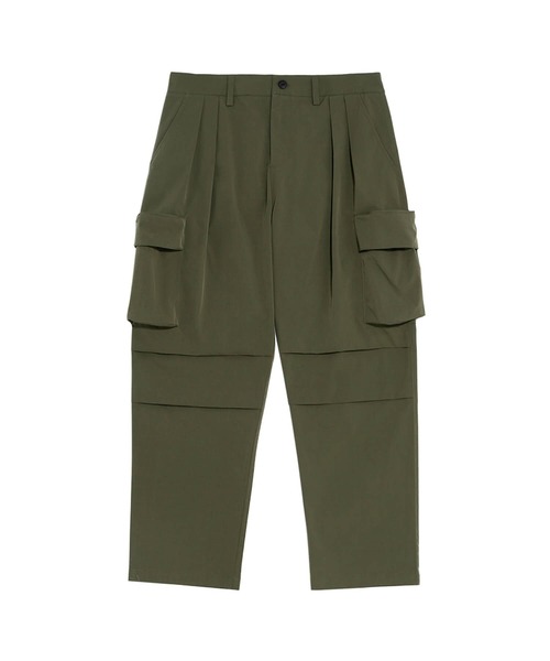 INFLATION（インフレーション）の「INFLATION(インフレーション)立体ポケットワークパンツ（その他パンツ・メンズ・グレー/ブラック/グリーン・L/M/XL/S）」の3枚目の写真