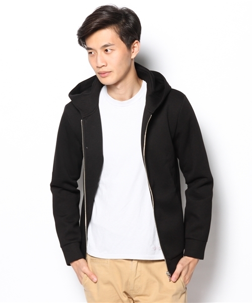 EDIFICE（エディフィス）の「◇T/Rスポンジボンディングパーカー（パーカー・メンズ・ブラック/ネイビー・46/44/48）」の3枚目の写真