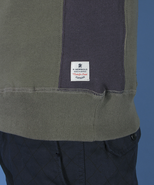 R.NEWBOLD（アールニューボールド）の「CREW NECK "スウェット"/245506（スウェット・メンズ・グリーン系その他/レッド系その他・LARGE/X-LARGE/MEDIUM/SMALL）」の6枚目の写真