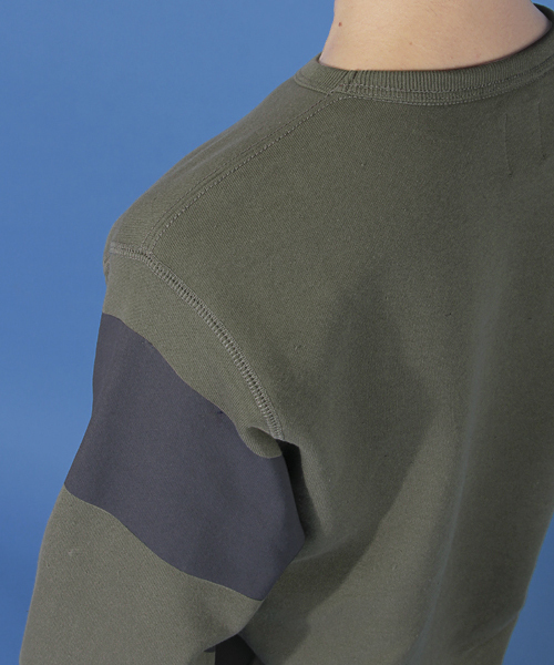 R.NEWBOLD（アールニューボールド）の「CREW NECK "スウェット"/245506（スウェット・メンズ・グリーン系その他/レッド系その他・LARGE/X-LARGE/MEDIUM/SMALL）」の7枚目の写真