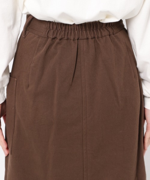 mysty woman（ミスティウーマン）の「アウトポケットナロースカート 928649（スカート・レディース・ブラウン/ベージュ/カーキ・FREE）」の12枚目の写真