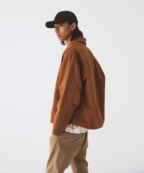 DAILY STANDARD by SANDINISTA(デイリースタンダードバイサンディニスタ)の「Chino 6-Panel Cap / チノキャップ(キャップ・メンズ・ベージュ/ネイビー/ブラック/ベージュ系その他/チャコール・FREE)」の6枚目の写真