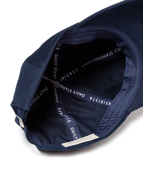 DAILY STANDARD by SANDINISTA(デイリースタンダードバイサンディニスタ)の「Chino 6-Panel Cap / チノキャップ(キャップ・メンズ・ベージュ/ネイビー/ブラック/ベージュ系その他/チャコール・FREE)」の13枚目の写真