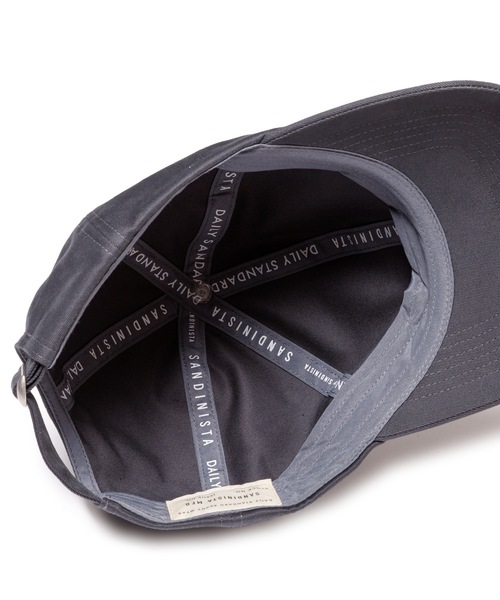 DAILY STANDARD by SANDINISTA(デイリースタンダードバイサンディニスタ)の「Chino 6-Panel Cap / チノキャップ(キャップ・メンズ・ベージュ/ネイビー/ブラック/ベージュ系その他/チャコール・FREE)」の15枚目の写真