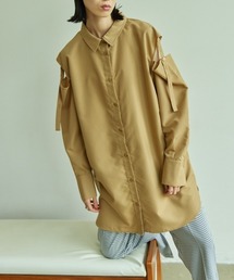 VACANCY | 【シャツ/フレンチスリーブのマルチデザイン】2WAYスリーブルーズシャツ(シャツ/ブラウス)