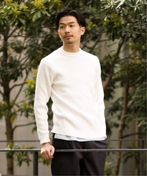 417 EDIFICE | ◆ワッフルクルーニット(ニット/セーター)