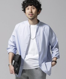 メンズのシャツ ブラウス ノーカラー ファッション通販 Zozotown