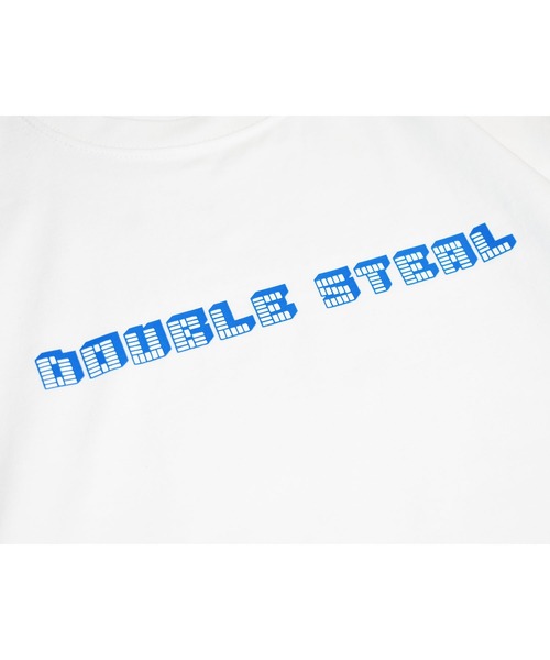 DOUBLE STEAL(ダブルスティール)の「BLOCK LOGO ヘビーウェイトTシャツ(Tシャツ/カットソー・メンズ・ホワイト/ブラック/アーミー・MEDIUM/LARGE/X-LARGE/XX-LARGE)」の19枚目の写真