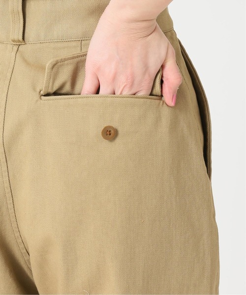 EDIT. FOR LULU（エディットフォールル）の「abc チノパンツ（チノパンツ・レディース・ベージュ・38/36）」の3枚目の写真