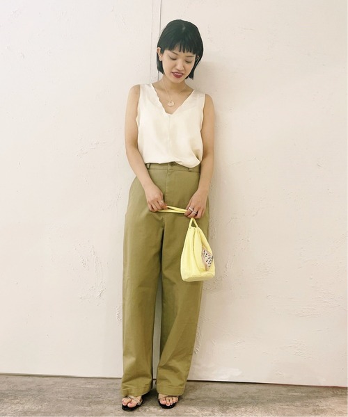 EDIT. FOR LULU（エディットフォールル）の「abc チノパンツ（チノパンツ・レディース・ベージュ・38/36）」の11枚目の写真