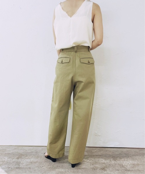 EDIT. FOR LULU（エディットフォールル）の「abc チノパンツ（チノパンツ・レディース・ベージュ・38/36）」の6枚目の写真