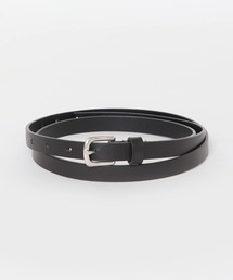 italian leather long belt