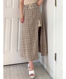 RESEXXY | 合皮パイピングレイヤードスカート(スカート)