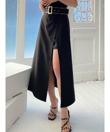 RESEXXY | 合皮パイピングレイヤードスカート(スカート)