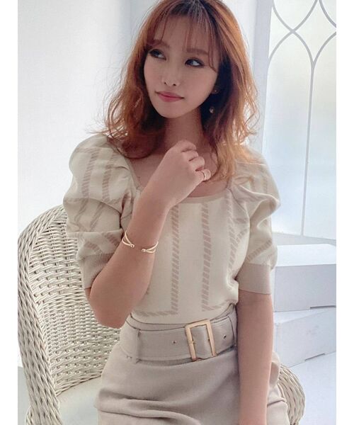 RESEXXY（リゼクシー）の「合皮パイピングレイヤードスカート（スカート・レディース・ブラック/ベージュ/その他1・FREE）」の15枚目の写真