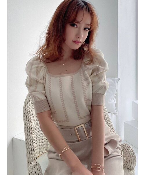 RESEXXY（リゼクシー）の「合皮パイピングレイヤードスカート（スカート・レディース・ブラック/ベージュ/その他1・FREE）」の16枚目の写真