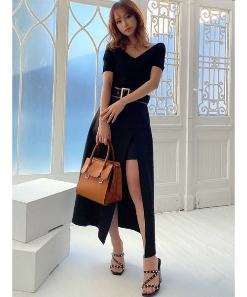 RESEXXY（リゼクシー）の「合皮パイピングレイヤードスカート（スカート・レディース・ブラック/ベージュ/その他1・FREE）」の17枚目の写真