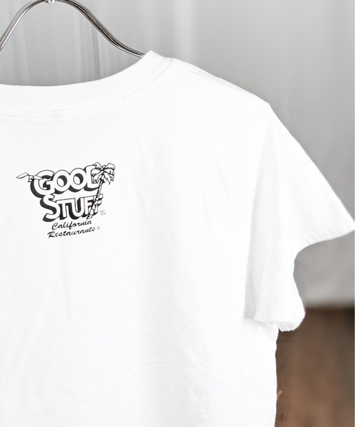 CAL．Berries（カルベリーズ）の「CAL.Berries/カルベリーズ　"GOOD STUFF"イラストTEE（Tシャツ/カットソー・レディース・ホワイト系その他/ホワイト系その他2・MEDIUM/LARGE）」の19枚目の写真