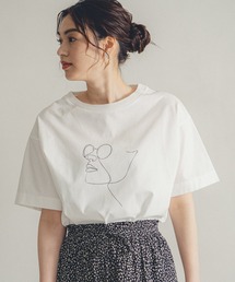 GLOBAL WORK | リラックス美人プリントT/941575(Tシャツ/カットソー)