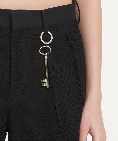 DRESSEDUNDRESSED（ドレスドアンドレスド）の「Tights Covering PERSONA Trousers（スラックス・メンズ・ブラック・3/2）」の5枚目の写真
