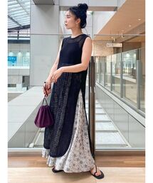 Ungrid | ノースリネットワンピース(ワンピース)