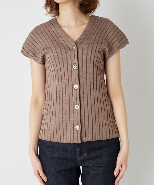 さらっと着やすい】2wayメランジロングニット | RIVE DROITE