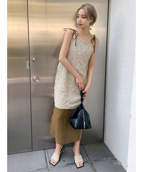 EMODA(エモダ)の「トライアングルハンドバッグ(ハンドバッグ・レディース・ホワイト/ブラック・FREE)」の10枚目の写真