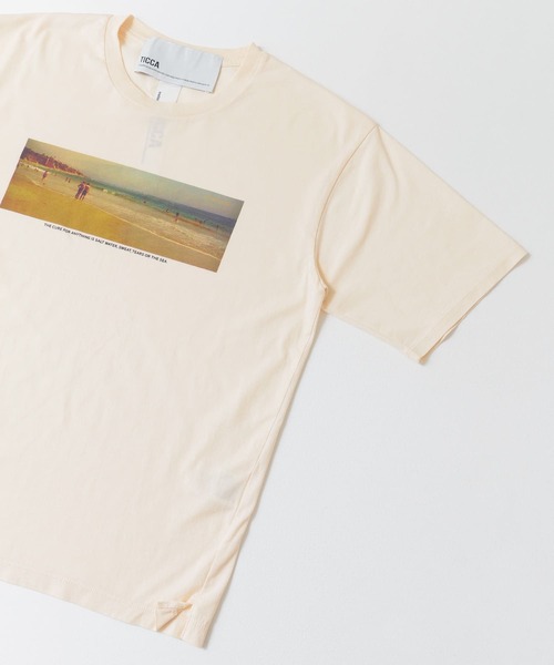 TICCA（ティッカ）の「TICCA　One Beach T-SHIRTS（Tシャツ/カットソー・レディース・アイボリー・FREE）」の9枚目の写真