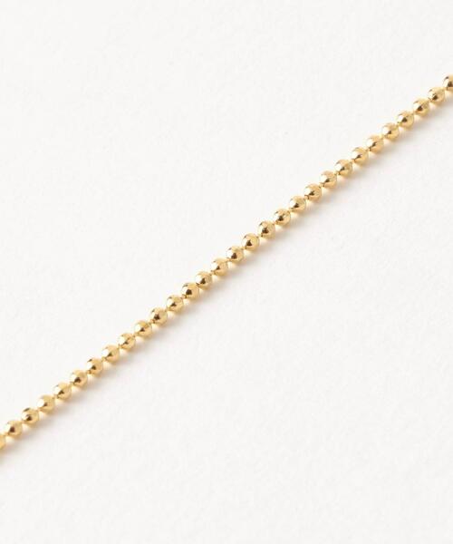 THE STATION STORE（ザ ステーション ストア）の「＜closet story＞カットボールチェーン ネックレス（ネックレス・レディース・シルバー・FREE）」の2枚目の写真