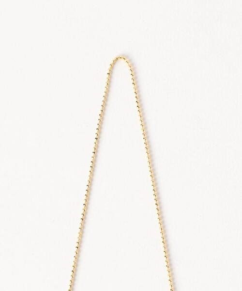 THE STATION STORE（ザ ステーション ストア）の「＜closet story＞カットボールチェーン ネックレス（ネックレス・レディース・シルバー・FREE）」の3枚目の写真