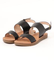 Samansa Mos2 blue | ワンストラップサンダル(サンダル)