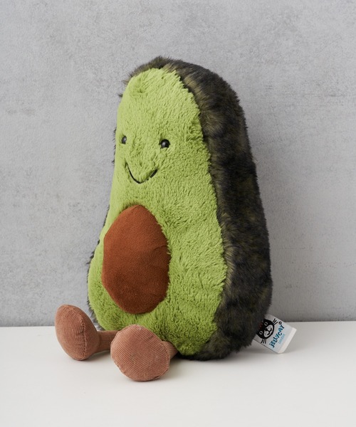 BIRTHDAY BAR（バースデイバー）の「【Jellycat ジェリーキャット】Amuseable Avocado アボカド Large（おもちゃ・キッズ・グリーン・フリー）」の4枚目の写真