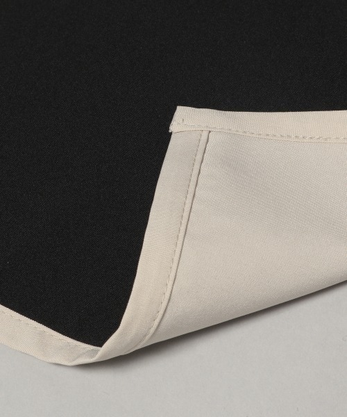 HARE(ハレ)の「2WAYパイピングツケエリ(HARE)(付け襟・レディース・ホワイト/ブラック・FREE)」の14枚目の写真