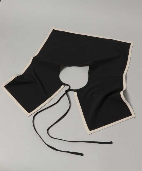 HARE(ハレ)の「2WAYパイピングツケエリ(HARE)(付け襟・レディース・ホワイト/ブラック・FREE)」の13枚目の写真