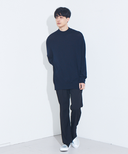 alfredoBANNISTER（アルフレッドバニスター）の「ミドルカット 切り替え スニーカー（スニーカー・メンズ・ブラック/ネイビー/シルバー・40/41/42/43）」の11枚目の写真