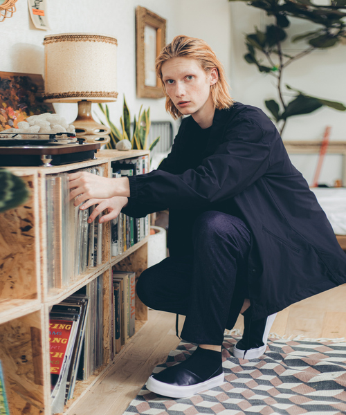 alfredoBANNISTER（アルフレッドバニスター）の「ミドルカット 切り替え スニーカー（スニーカー・メンズ・ブラック/ネイビー/シルバー・40/41/42/43）」の13枚目の写真