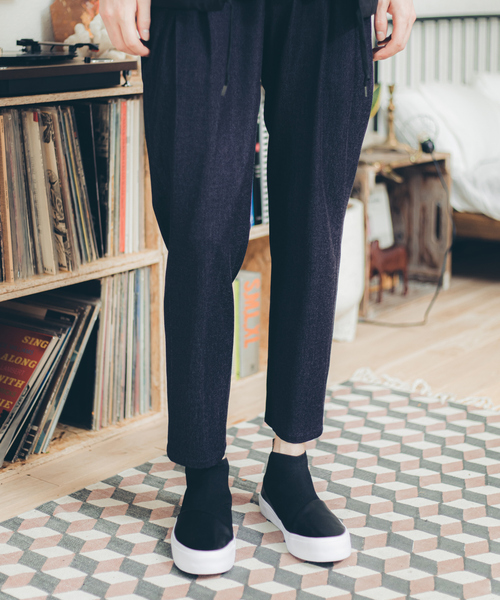 alfredoBANNISTER（アルフレッドバニスター）の「ミドルカット 切り替え スニーカー（スニーカー・メンズ・ブラック/ネイビー/シルバー・40/41/42/43）」の17枚目の写真