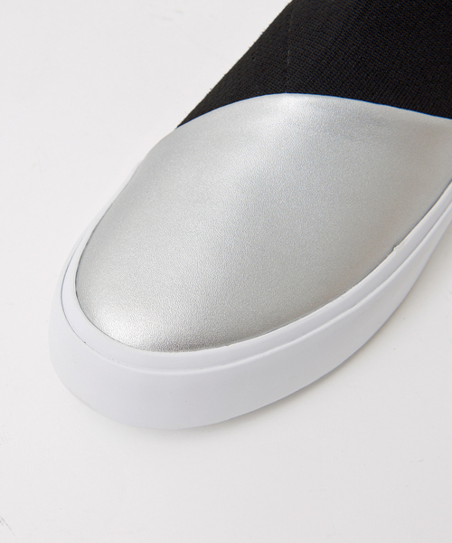 alfredoBANNISTER（アルフレッドバニスター）の「ミドルカット 切り替え スニーカー（スニーカー・メンズ・ブラック/ネイビー/シルバー・40/41/42/43）」の21枚目の写真