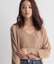 Andemiu | 【多機能/セット着用可能】リブニットタンク956792(ニット/セーター)